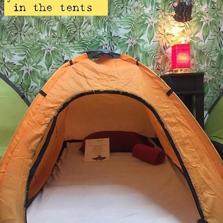 La Gaceta Camping Hotel Antigua Bagian luar foto