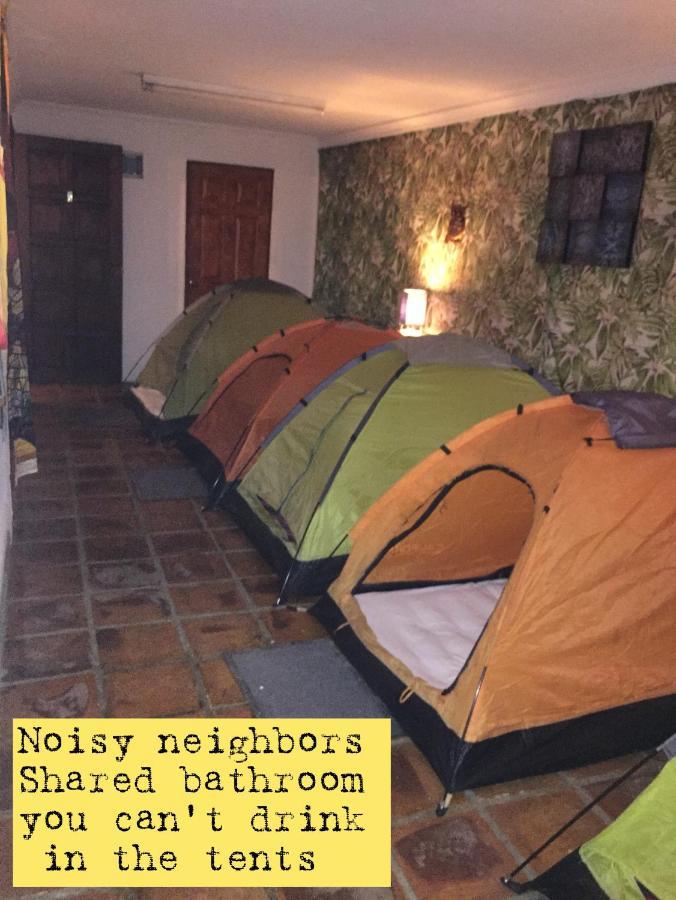 La Gaceta Camping Hotel Antigua Bagian luar foto