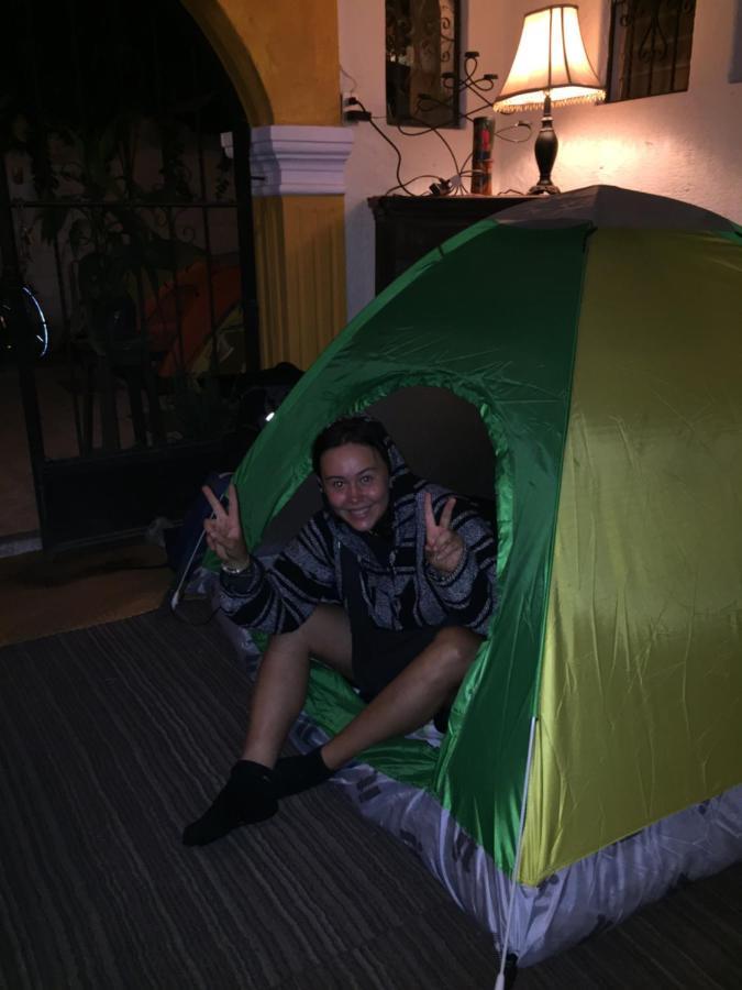 La Gaceta Camping Hotel Antigua Bagian luar foto