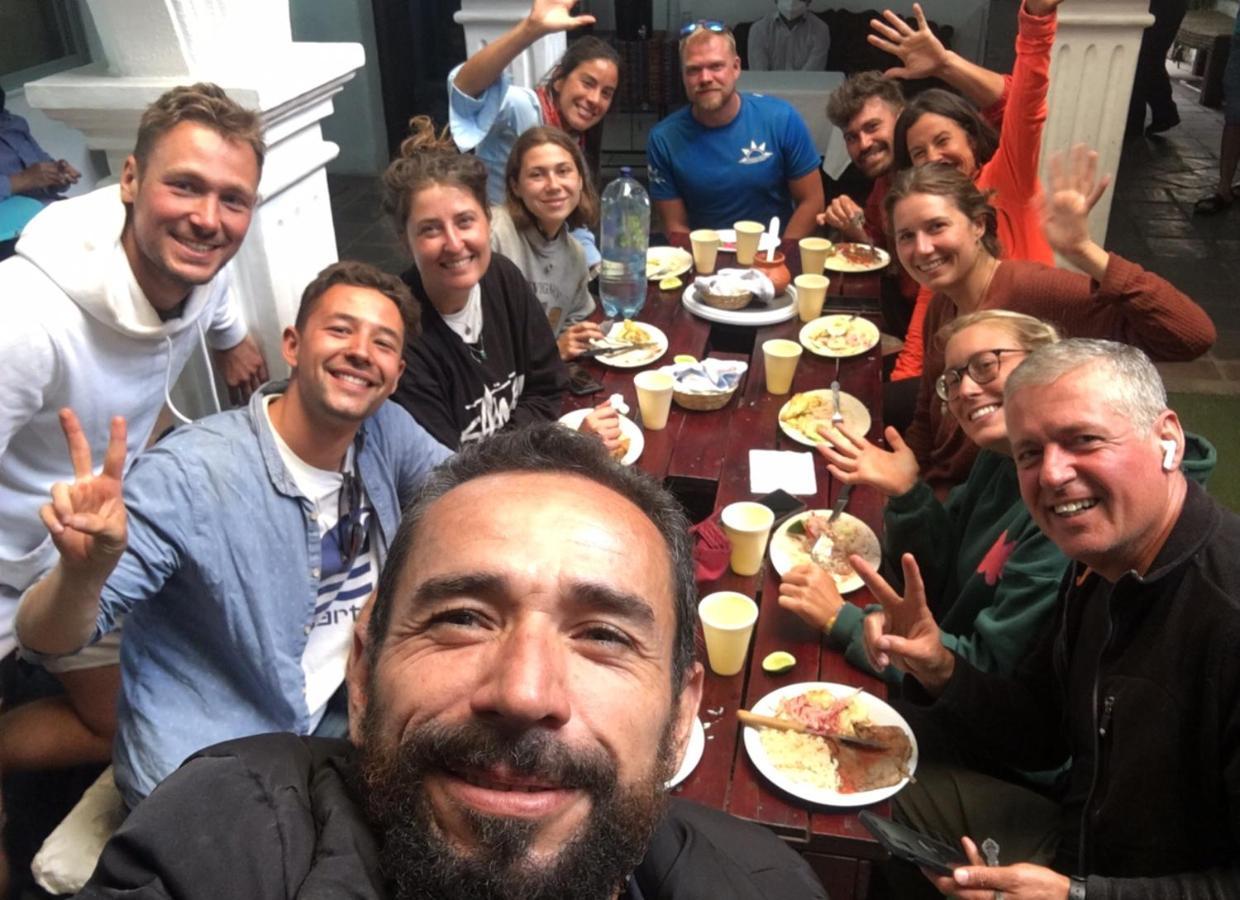 La Gaceta Camping Hotel Antigua Bagian luar foto